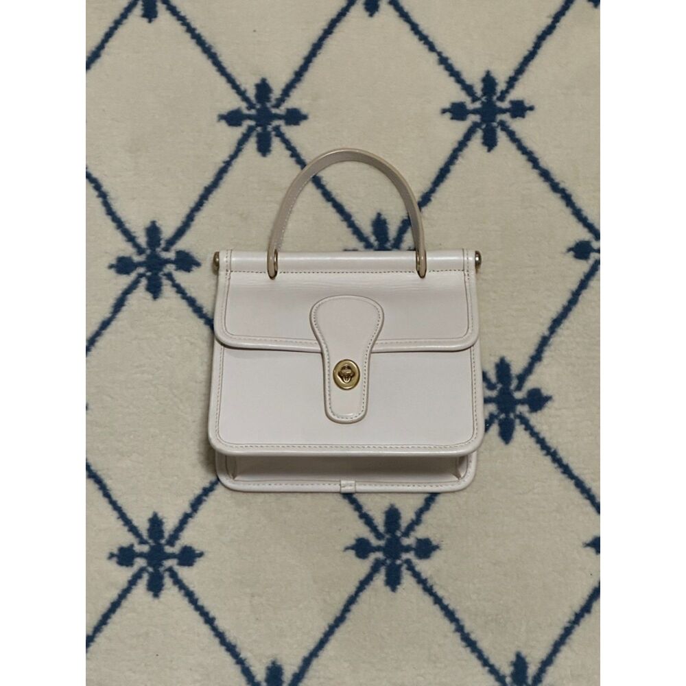 Coach 2021 Willis Top Handle 18 - Chalk - Picture 2 of 8